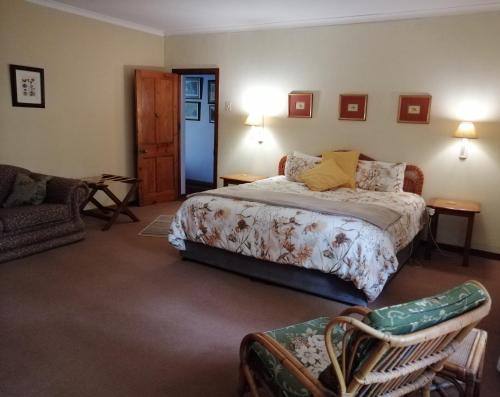 Krevet ili kreveti u jedinici u okviru objekta Connemara Trout Lodge