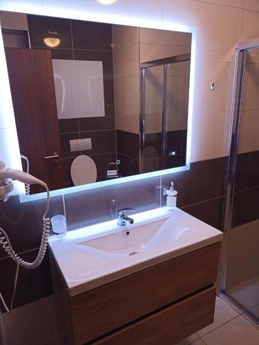 Baðherbergi á Apartmán Lucka A202