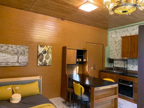 Kuchyň nebo kuchyňský kout v ubytování Mana-An Lake Hill Resort Apartment