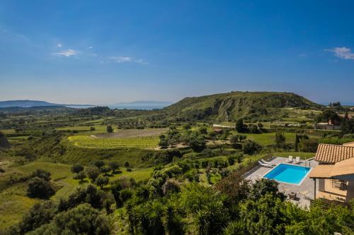 Γενική θέα στο βουνό ή θέα στο βουνό από  αυτή η βίλα