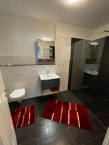 Koupelna v ubytování SWID Appartement