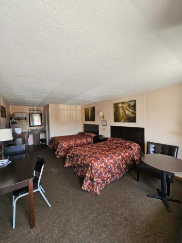 Voodi või voodid majutusasutuse Oak Mar Motel toas