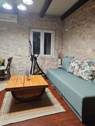 Posedenie v ubytovaní Dalmatia Rustica comfortable one bedroom+fireplace