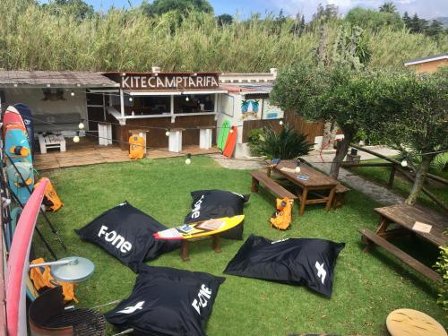 Κήπος έξω από το Kitecamp Tarifa