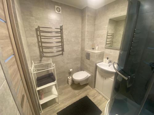 Kupatilo u objektu DAK apartament