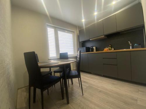 DAK apartament tesisinde mutfak veya mini mutfak