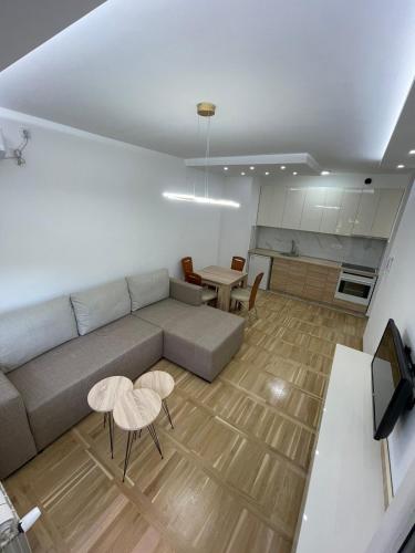Η κουζίνα ή μικρή κουζίνα στο Apartman Mina
