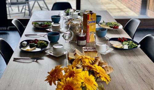 Jídlo v prázdninového domu nebo okolí