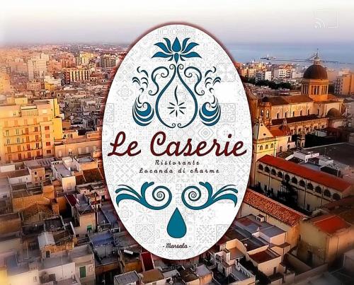 Un certificado, premio, letrero u otro documento en Le Caserie Locanda di Charme