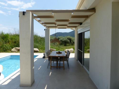 Πισίνα στο ή κοντά στο Casa O' - Moderne Villa mit großer Terrasse und privatem Swimmingpool