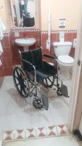 Koupelna v ubytování Casa D'mer Taganga