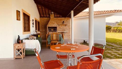 Χώρος καθιστικού στο Casa com piscina, privativa, diarista, em condomínio, Bonito-Pe