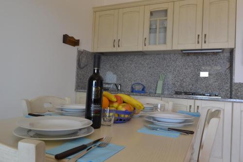 Dapur atau dapur kecil di GF Apartments Li Seddi