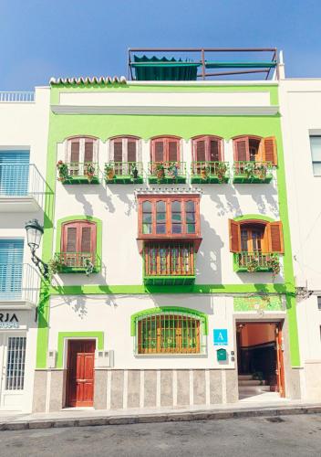 Το κτήριο όπου στεγάζεται  το hostel