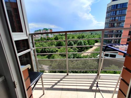 Балкон или терраса в Micromegas apartments