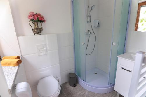 Ένα μπάνιο στο Apartments Katrca Bežigrad