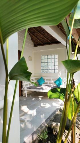 Ein Sitzbereich in der Unterkunft Tiki Boutique Hotel Spa Lombok