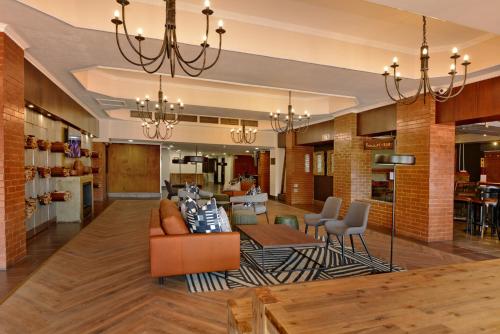 Zona de estar de The Centurion Hotel