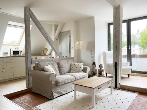 Гостиная зона в Boutique apartments