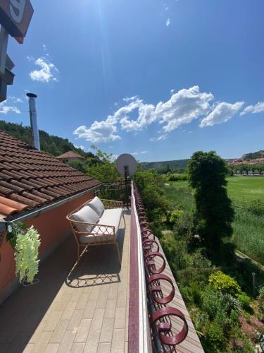 Un balcón o terraza de Casa Erceg Amor vincit Omnia