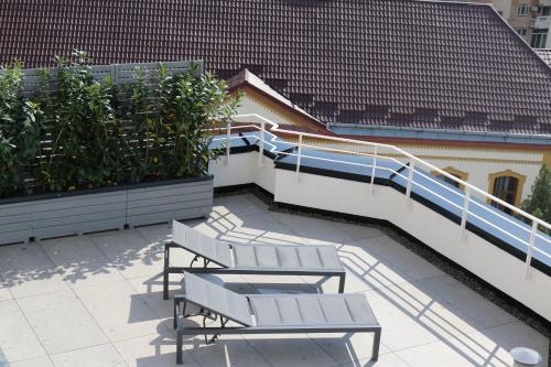 Μπαλκόνι ή βεράντα στο The Dome Aparthotel