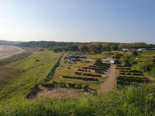 Naturlandschaft in der Nähe des Campingplatzes
