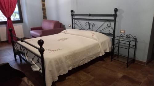 Katil atau katil-katil dalam bilik di Agriturismo Botri dei Lumachi