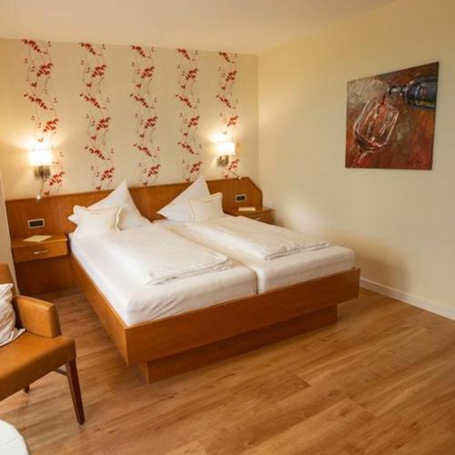 Postel nebo postele na pokoji v ubytování Hotel Zehnthof