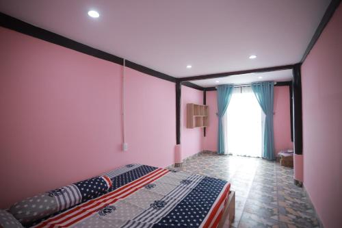 Postel nebo postele na pokoji v ubytování Sapung homestay Bảo Lộc