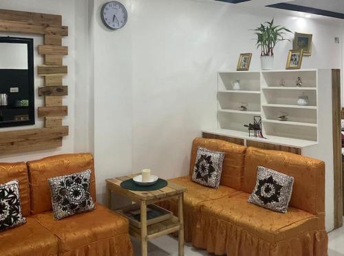 Posezení v ubytování Antipolo Staycation & Transient Affordable Condo Unit By Myra