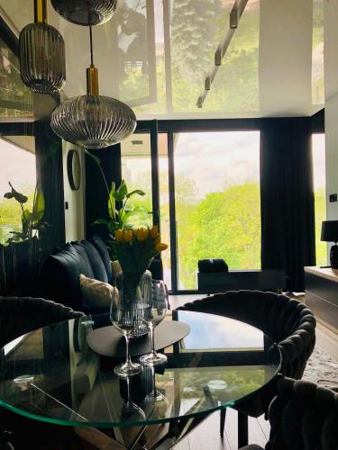 Χώρος καθιστικού στο ARGENTI SPA UNIA RESIDENCE