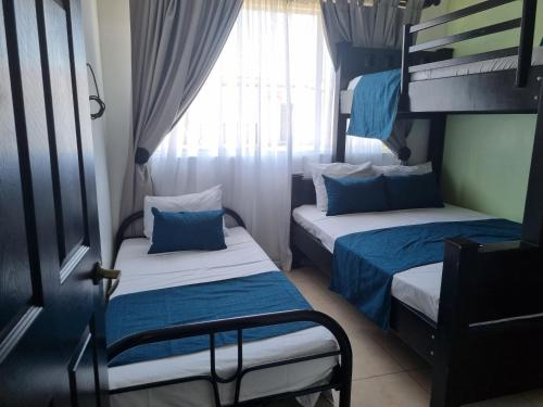 Katil atau katil-katil dalam bilik di Casa Playa Bejuco