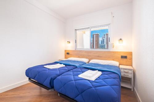 Posteľ alebo postele v izbe v ubytovaní El Junco 4-5 Apartment Levante Beach