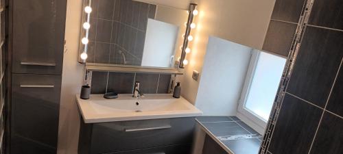 Et badeværelse på Maison de campagne