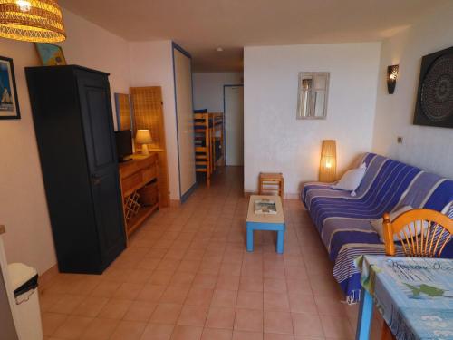Studio cabine Sète avec terrasse, vue mer et parking - FR-1-472A-284