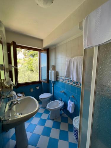 Vannituba majutusasutuses Hotel Locanda Ruscello Garnì