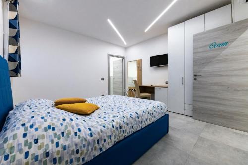 BNB Aria di Mareにあるベッド