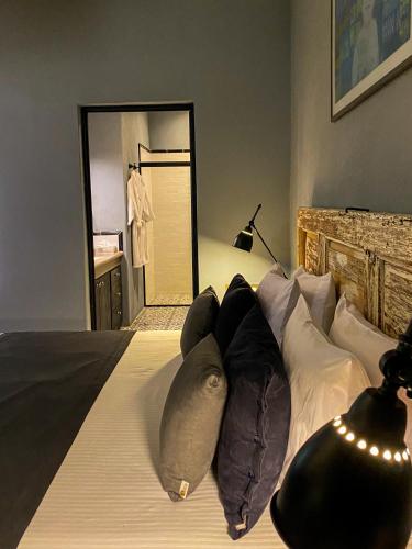 Кровать или кровати в номере Hotel Nena Centro