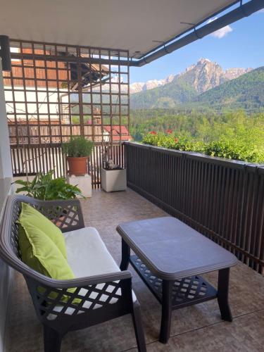 A balcony or terrace at Belvedere da Cesarina