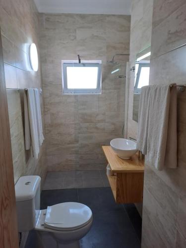 Phòng tắm tại Hotel Ribeira Grande