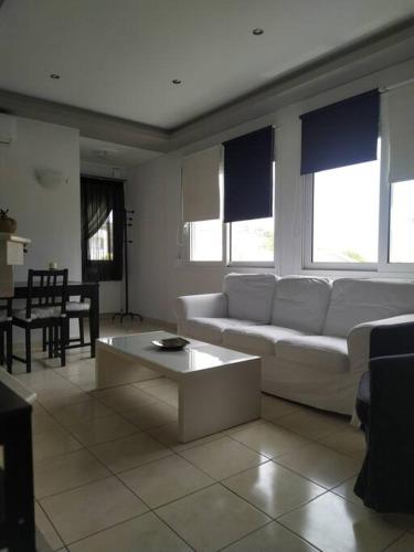 Χώρος καθιστικού στο Kritharia Guesthouse Volos