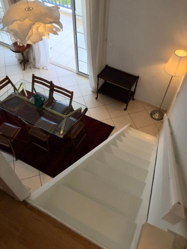 Ένα ή περισσότερα κρεβάτια σε δωμάτιο στο Pounta Beach House