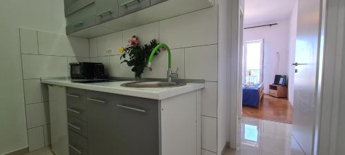 Η κουζίνα ή μικρή κουζίνα στο Apartments Ana i Ante