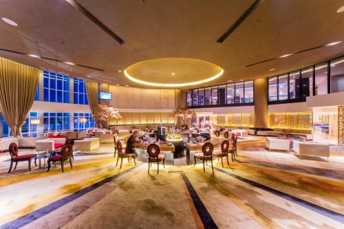 a rendering of the lobby of the hotel at Grand Jatra Hotel Balikpapan in Balikpapan