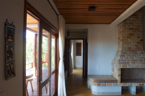 Χώρος καθιστικού στο Casa Prosperidade
