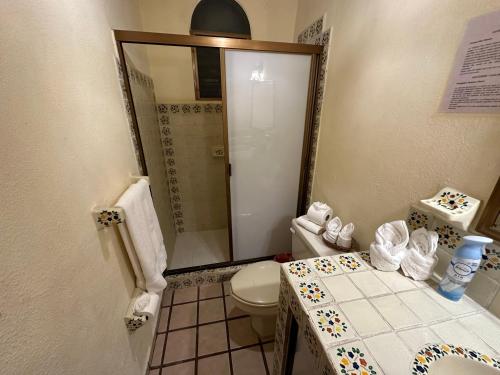 Koupelna v ubytování Vallarta Sun Suites