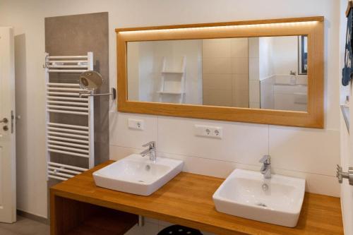 Koupelna v ubytování Wohnung-Surf