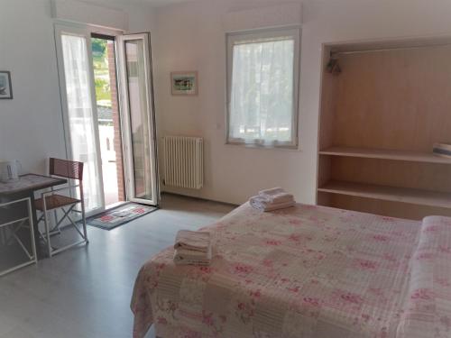 Postel nebo postele na pokoji v ubytování Garden Belvedere B&B