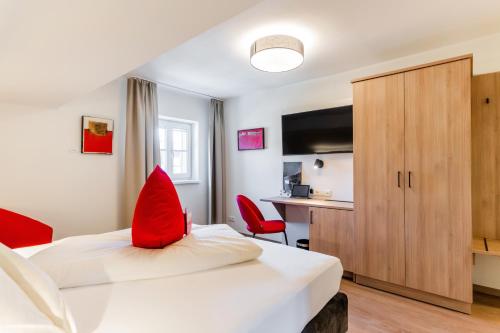 TV/Unterhaltungsangebot in der Unterkunft Hotel Rosenvilla