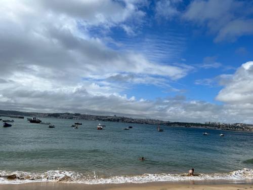 A beach at or near the holiday home